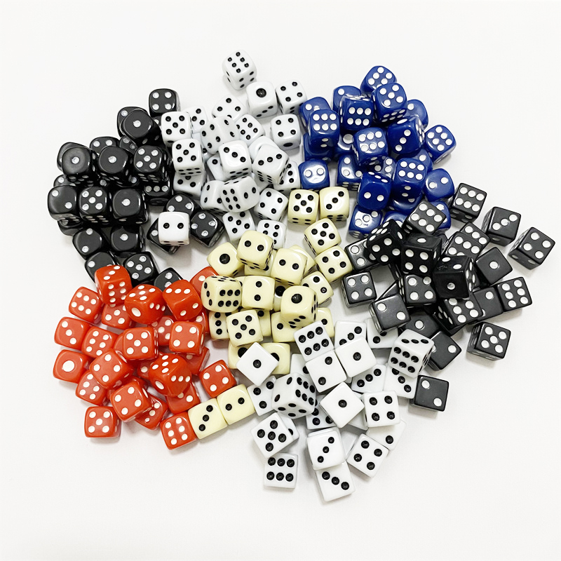 Puzzle Blank White - 50 piezas de dados de punto