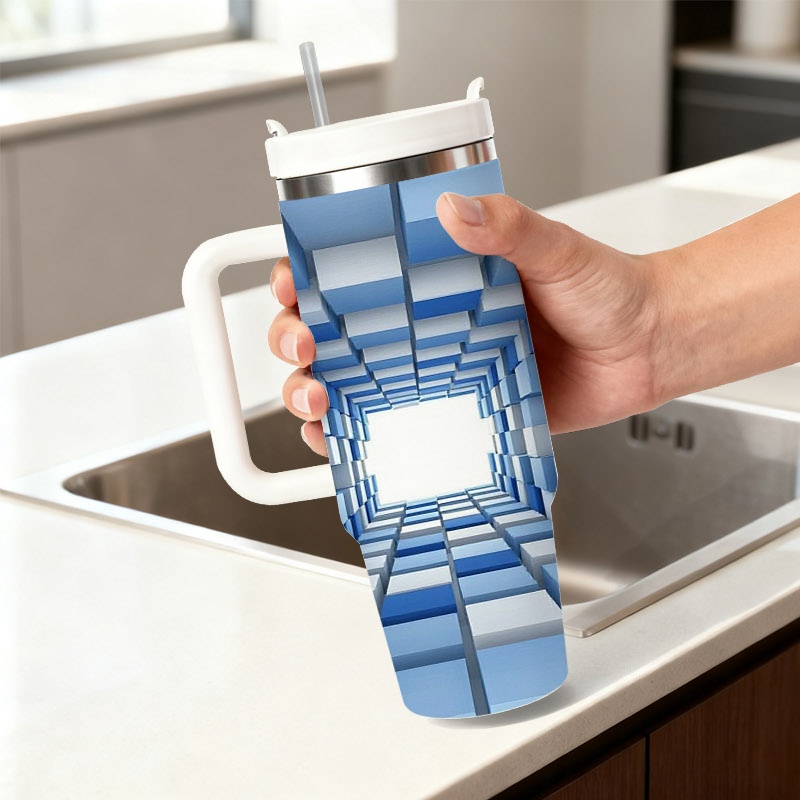 Sublimation Mug White - Vaso térmico de acero inoxidable de