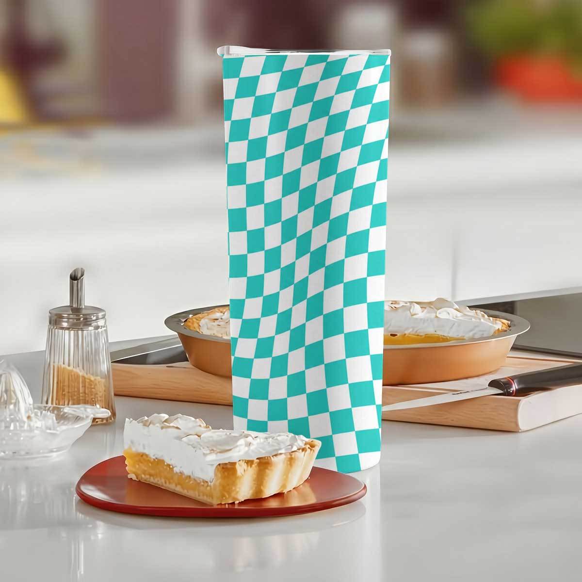 1 vaso térmico de acero inoxid - Tumbler 20Oz White reseña y precio