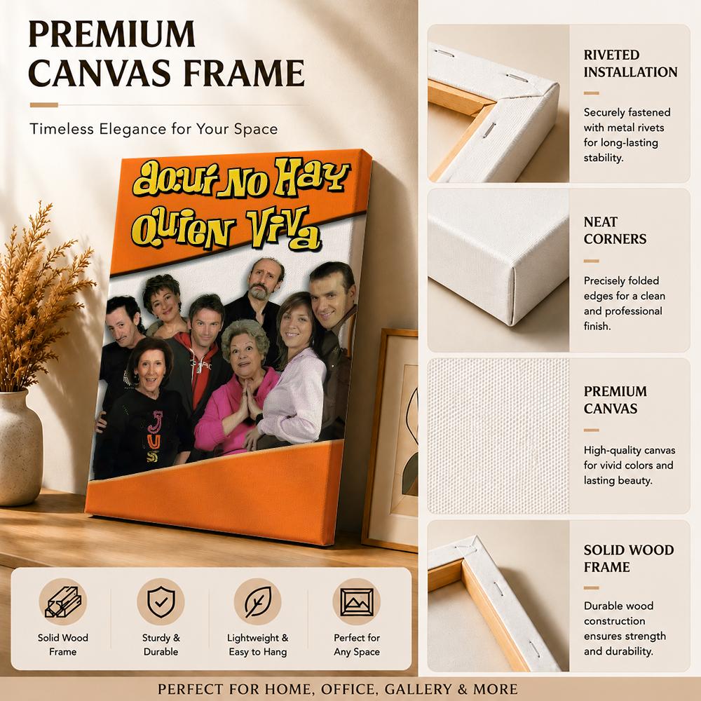 Calssic TV A-Aqui No Hay Quien - Canvas Wrap Ready reseña y precio