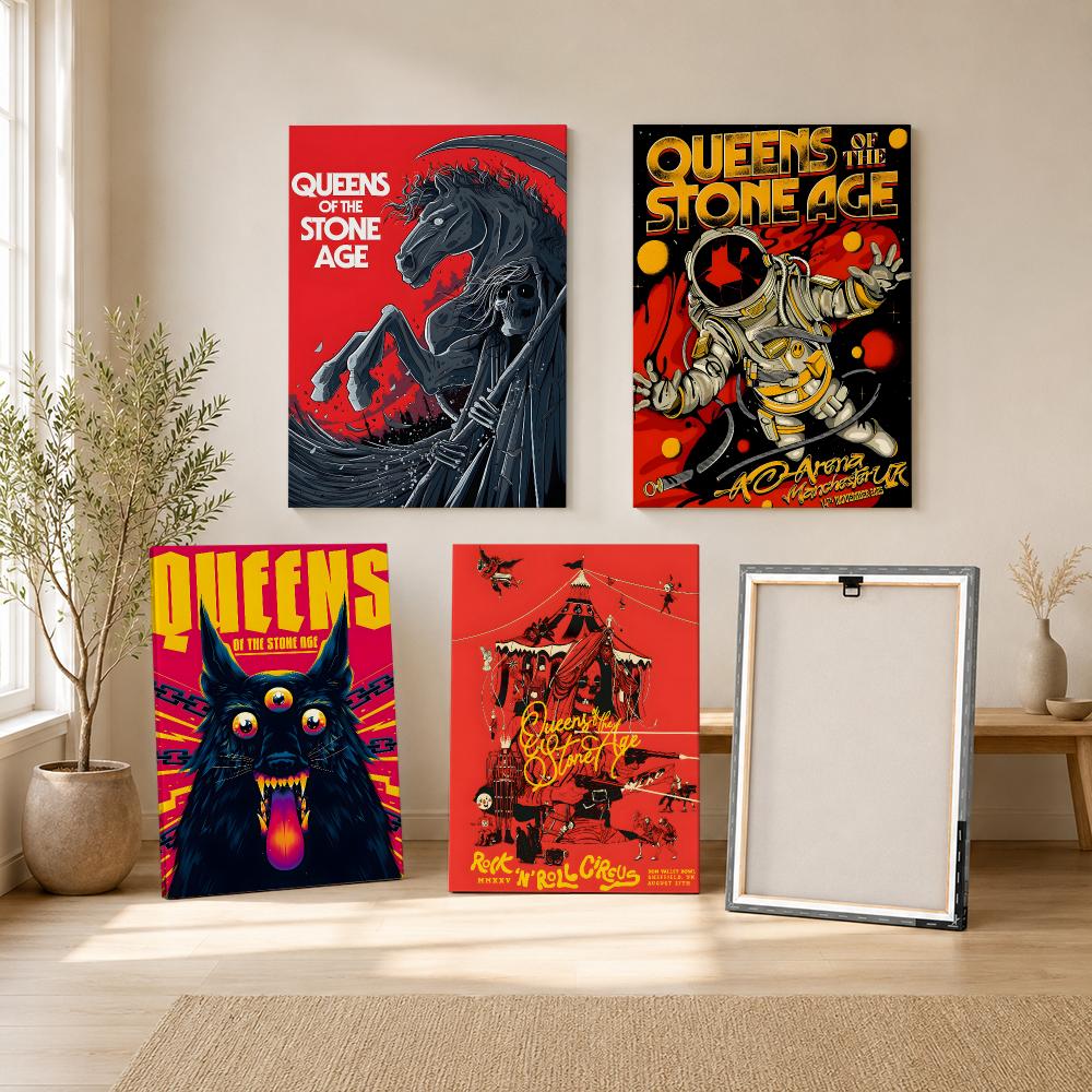 Band Q-Queens Of The Stone Age - Canvas Wrap Ready reseña y precio