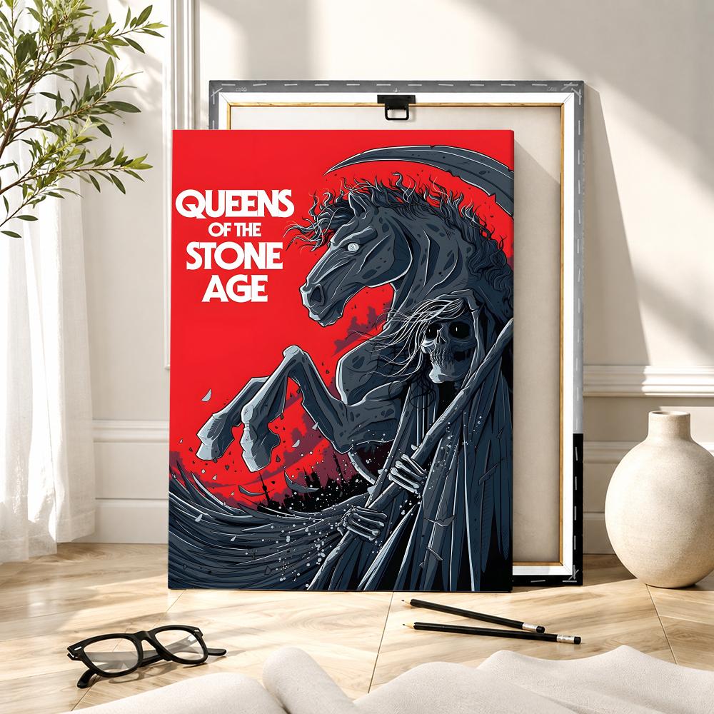 Band Q-Queens Of The Stone Age - Canvas Wrap Ready reseña y precio