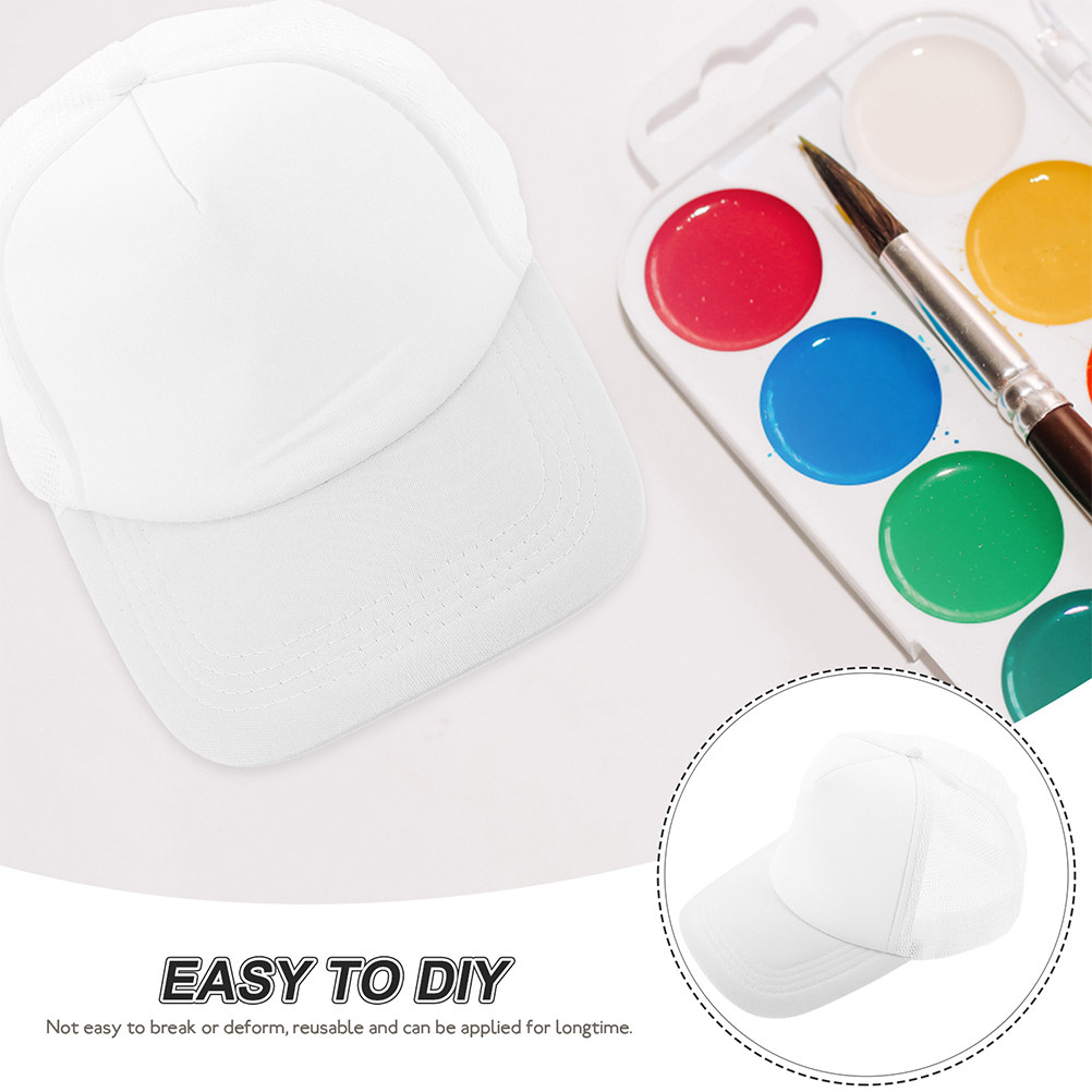 5 Gorras de Béisbol en Blanco  - Hat Sublimation Blank reseña y precio