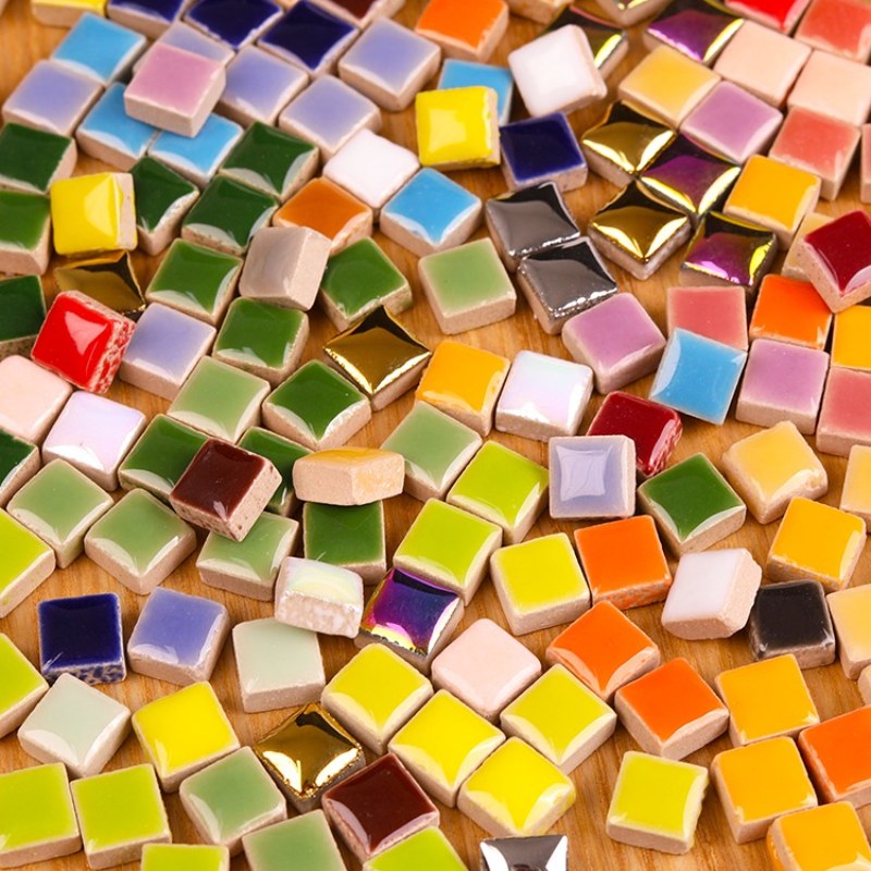 100g de Azulejos de Mosaico de - Ceramic Tile Blank reseña y precio