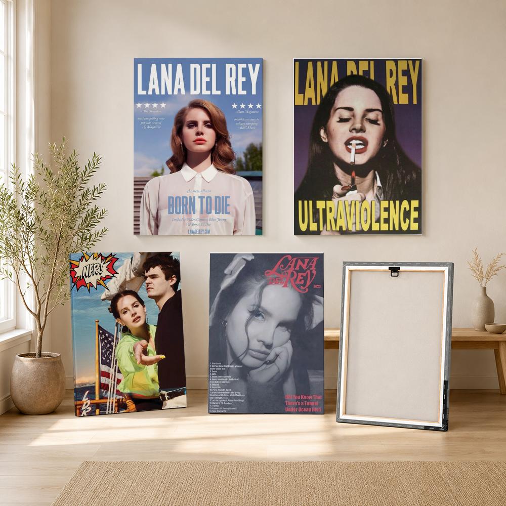 Pintura de la famosa cantante  - Canvas Wrap Ready reseña y precio