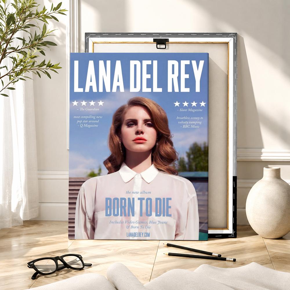 Pintura de la famosa cantante  - Canvas Wrap Ready reseña y precio